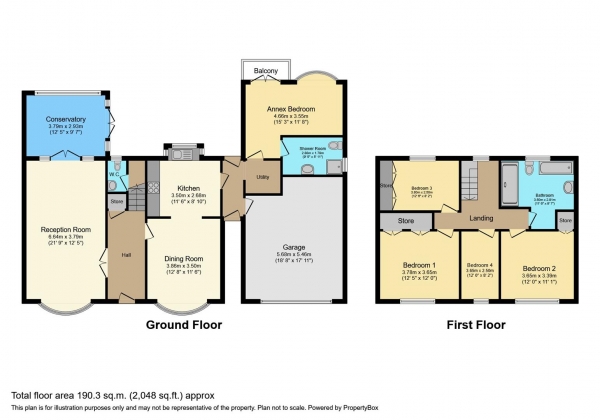 Floor Plan Image for 5 Bedroom Detached House for Sale in Danygraig Avenue, Porthcawl