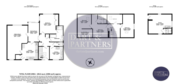 Floor Plan Image for 4 Bedroom Semi-Detached House for Sale in Heywoods Road, Teignmouth