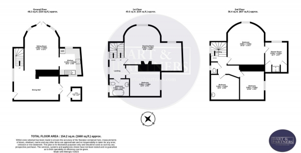 Floor Plan Image for 4 Bedroom Cottage for Sale in Exeter Street, Teignmouth