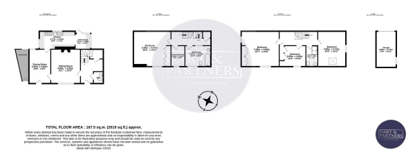 Floor Plan Image for 5 Bedroom Semi-Detached House for Sale in Church Lane, Stokeinteignhead