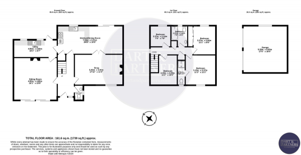 Floor Plan Image for 4 Bedroom Detached House for Sale in Grange Drive, Teignmouth