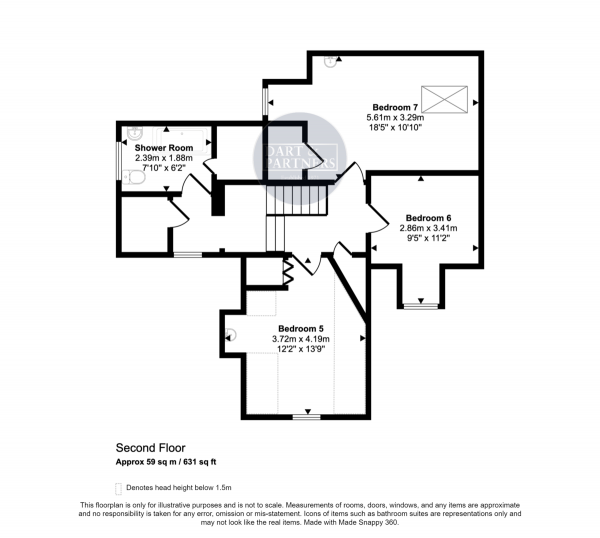 Floor Plan Image for 7 Bedroom Semi-Detached House for Sale in Winterbourne Road, Teignmouth