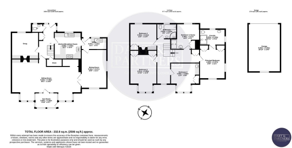 Floor Plan Image for 5 Bedroom Detached House for Sale in Holcombe Road, Teignmouth