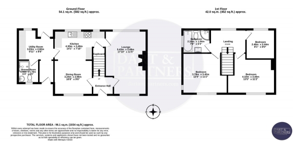 Floor Plan Image for 3 Bedroom Semi-Detached House for Sale in Coleman Avenue, Teignmouth