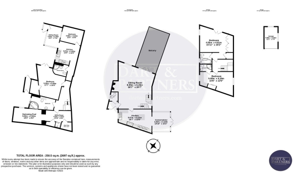 Floor Plan Image for 4 Bedroom Detached House for Sale in Gloucester Road, Teignmouth