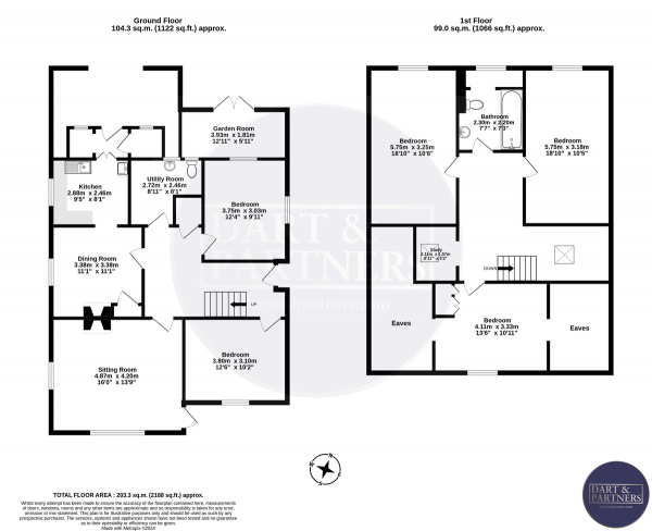 Floor Plan Image for 5 Bedroom Detached House for Sale in Pennyacre Road, Teignmouth