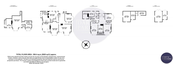 Floor Plan Image for 5 Bedroom Detached House for Sale in Buckeridge Avenue, Teignmouth