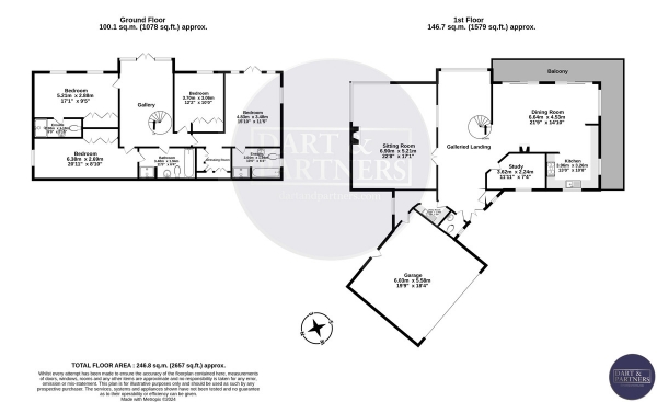 Floor Plan Image for 4 Bedroom Detached House for Sale in Petroc Drive, Newton Abbot