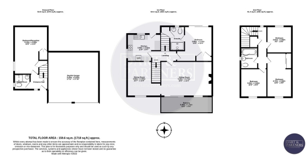 Floor Plan Image for 5 Bedroom Detached House for Sale in Upper Longlands, Dawlish