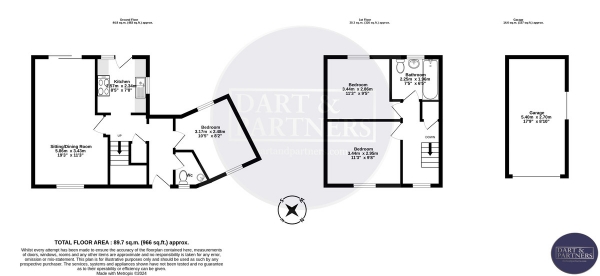 Floor Plan Image for 3 Bedroom Detached House for Sale in Summerhayes, Dawlish