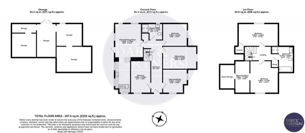 Floor Plan Image for 5 Bedroom Detached House for Sale in West Cliff Road, Dawlish