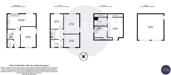 Floor Plan Image for 4 Bedroom Detached House for Sale in Finistere Avenue, Dawlish