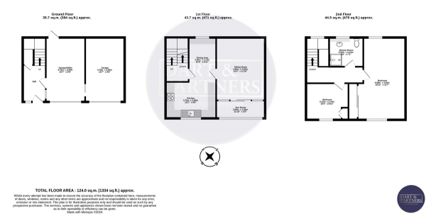 Floor Plan Image for 2 Bedroom Terraced House for Sale in Church Street, Dawlish