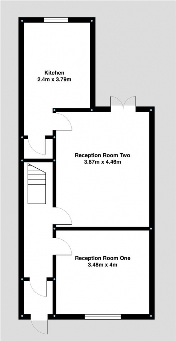 Floor Plan Image for 3 Bedroom Property for Sale in Blackburn Road, Darwen