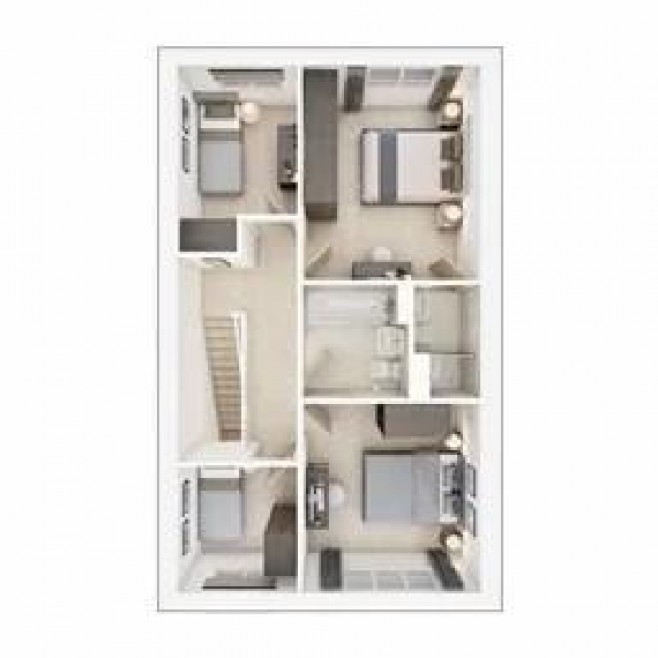 Floor Plan Image for 4 Bedroom Detached House for Sale in Broken Stone Road