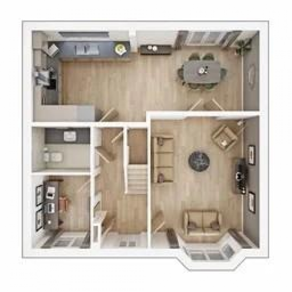 Floor Plan Image for 4 Bedroom Detached House for Sale in Broken Stone Road