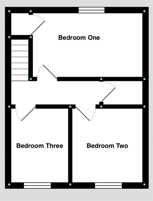 Floor Plan Image for 3 Bedroom Terraced House for Sale in Herbert Street, Burnley