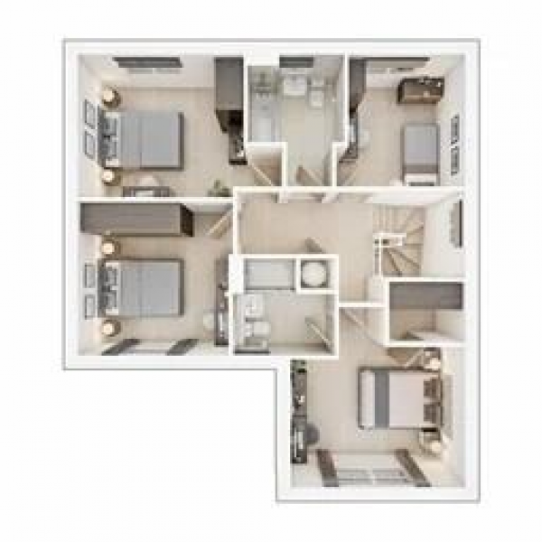 Floor Plan Image for 4 Bedroom Property for Sale in Broken Stone Road, Blackburn