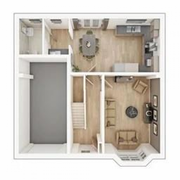 Floor Plan Image for 4 Bedroom Property for Sale in Broken Stone Road, Blackburn