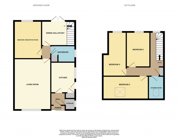 Floor Plan Image for 3 Bedroom Semi-Detached Bungalow for Sale in Old Northwick Lane, Northwick, Worcester, WR3
