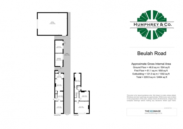 Floor Plan Image for 2 Bedroom Commercial Property for Sale in Beulah Road, Walthamstow