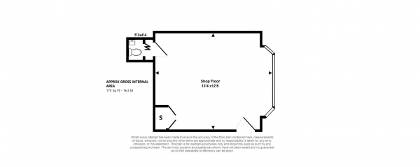 Floor Plan Image for Office to Rent in Station Road, Thames Ditton