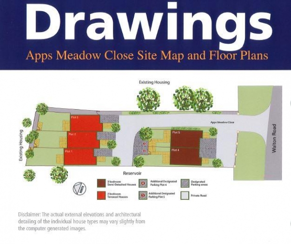 Floor Plan Image for 3 Bedroom Semi-Detached House for Sale in Apps Meadow Close, West Molesey