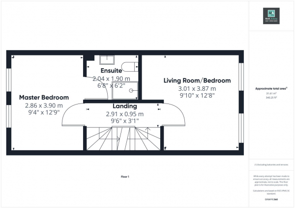 Floor Plan Image for 4 Bedroom Town House to Rent in Phoenix Place, Great Sankey, Warrington, Cheshire