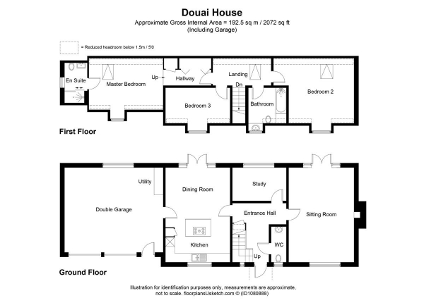 Floor Plan Image for 3 Bedroom Detached House for Sale in Easton Common Hill, Winterslow, Salisbury