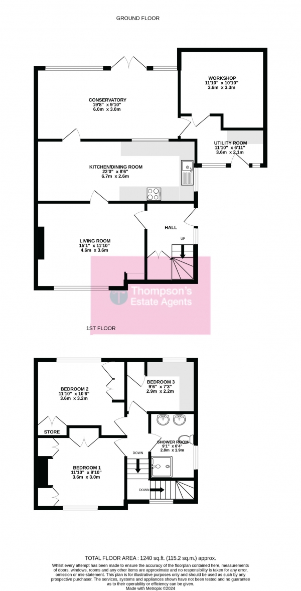 Floor Plan Image for 3 Bedroom Semi-Detached House for Sale in Fairywell Road, Timperley