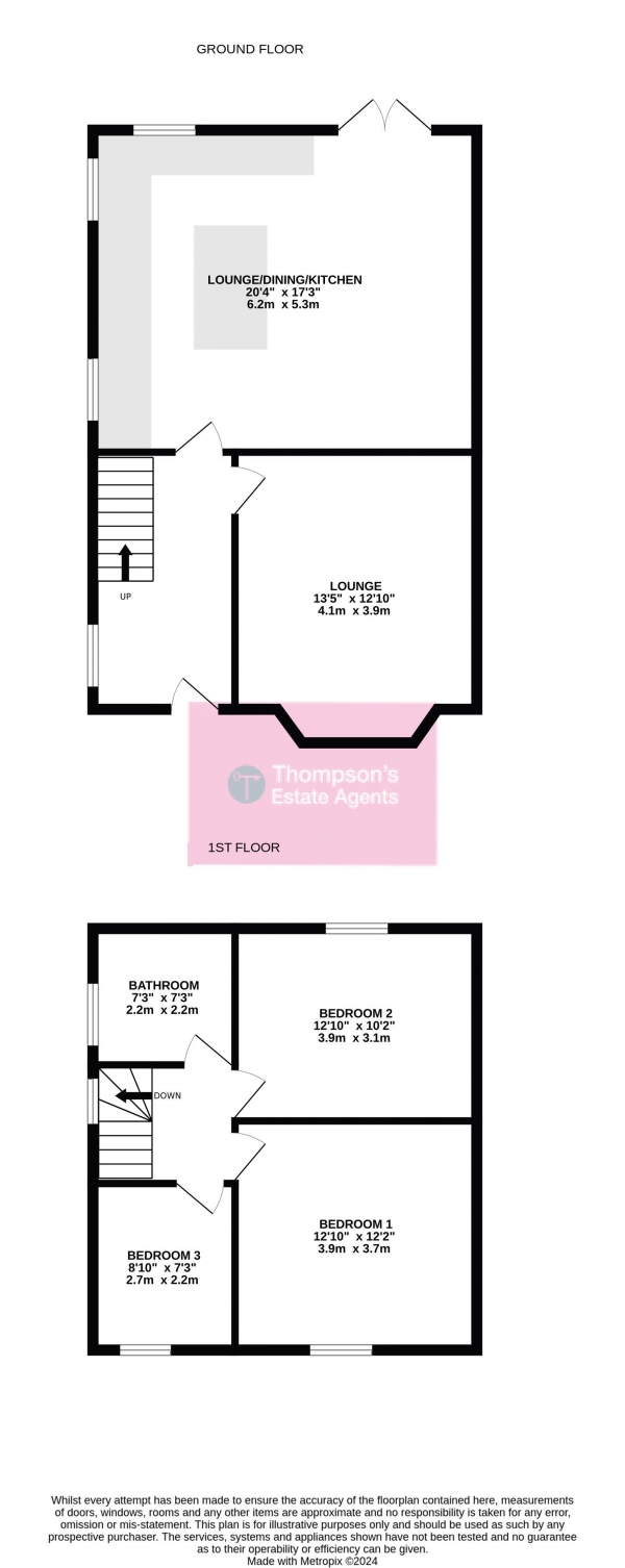 Floor Plan Image for 3 Bedroom Semi-Detached House for Sale in Wythenshawe Road, Wythenshawe