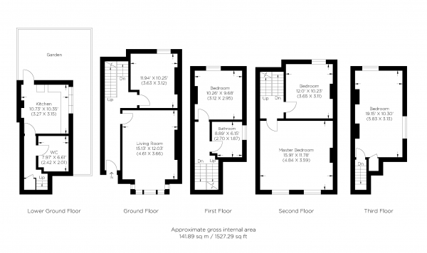 Floor Plan Image for 4 Bedroom Semi-Detached House for Sale in Tresco Road, Nunhead SE15
