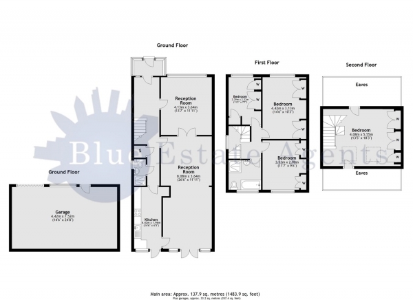 Floor Plan Image for 4 Bedroom Semi-Detached House for Sale in Armytage Road, Hounslow, TW5