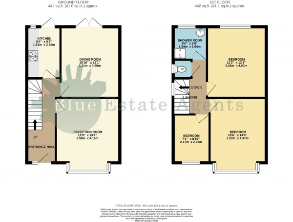 Floor Plan Image for 3 Bedroom Semi-Detached House for Sale in Westbrook Road, Hounslow, TW5