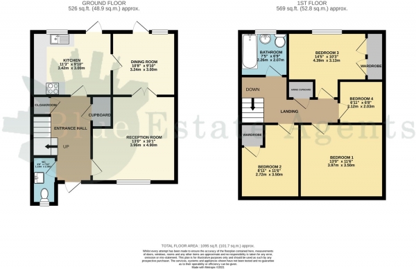 Floor Plan Image for 4 Bedroom Semi-Detached House for Sale in Vicarage Farm Road, Hounslow, TW5