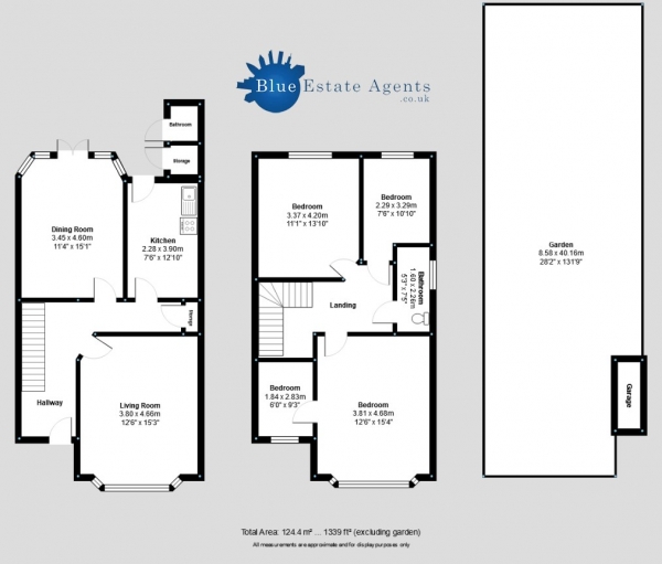 Floor Plan Image for 3 Bedroom Semi-Detached House for Sale in Bath Road, Hounslow, TW3