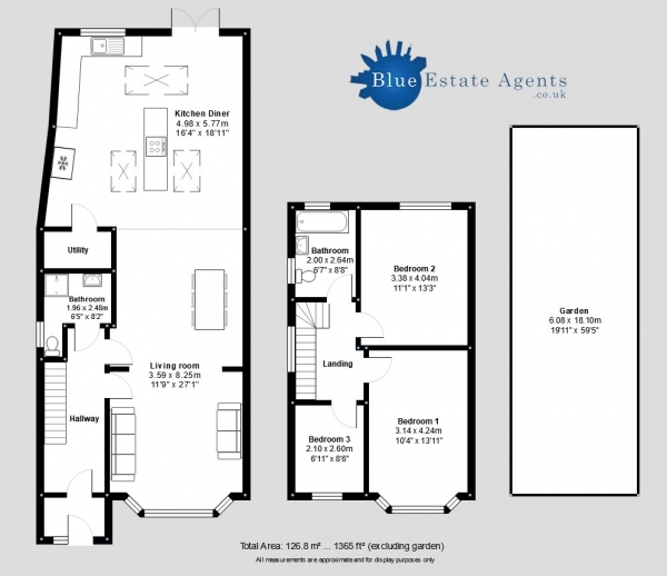 Floor Plan Image for 8 Bedroom Detached House for Sale in The Warren, Hounslow, TW5