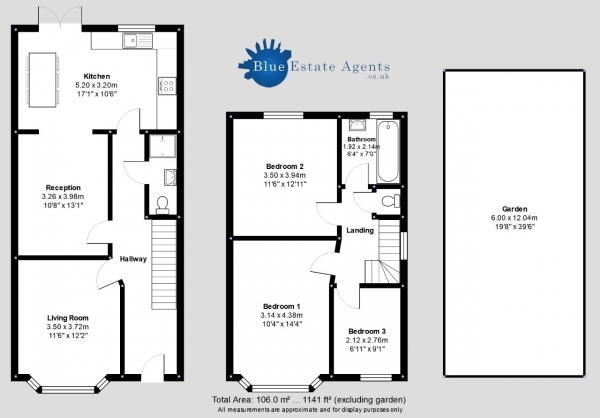 Floor Plan Image for 8 Bedroom Detached House for Sale in The Warren, Hounslow, TW5