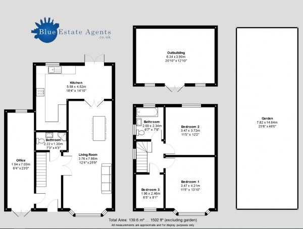 Floor Plan Image for 4 Bedroom Semi-Detached House for Sale in Legrace Avenue, Hounslow, TW4