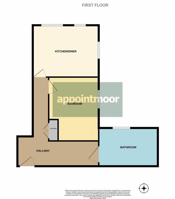 Floor Plan Image for 1 Bedroom Apartment for Sale in IMPERIAL AVENUE, Chalkwell