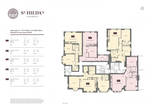 Floor Plan Image for 1 Bedroom Apartment for Sale in IMPERIAL AVENUE, Chalkwell