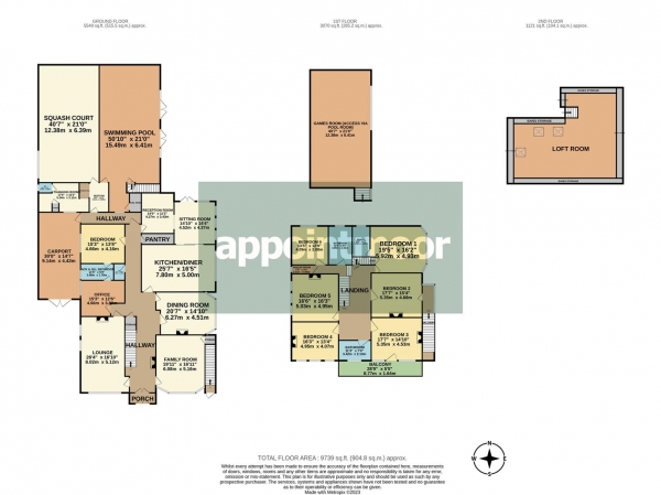 Floor Plan Image for 7 Bedroom Detached House for Sale in IMPERIAL AVENUE, Chalkwell