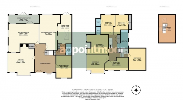 Floor Plan Image for 6 Bedroom Detached House for Sale in SOUTHBOURNE GROVE, Westcliff-On-Sea