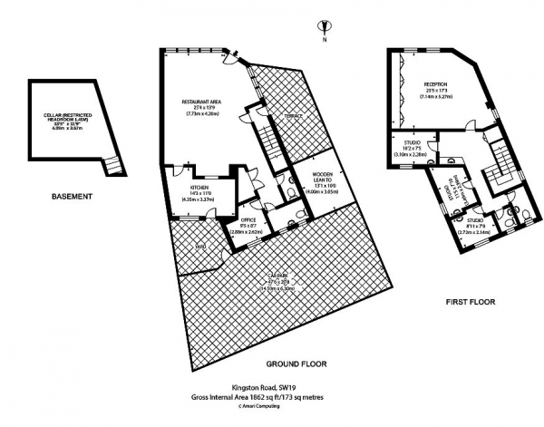 Floor Plan Image for Land for Sale in Kingston Road, Wimbledon, London