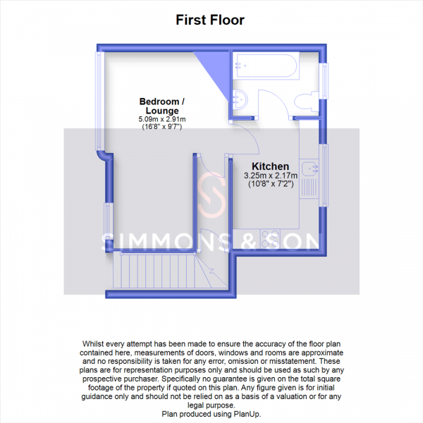 Floor Plan Image for Maisonette for Sale in Canterbury Avenue, Slough