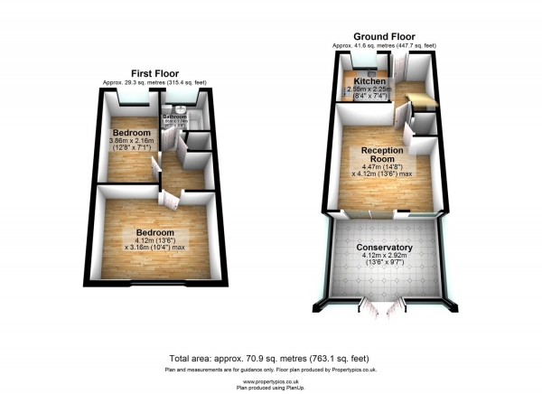 Floor Plan Image for 2 Bedroom Terraced House for Sale in Sheerwater Road, Beckton, London, E16