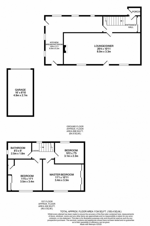 Floor Detached 3 House Semi Bed Plan