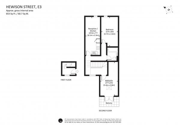 Floor Plan Image for 1 Bedroom Apartment to Rent in Meractus Court, E3 *ALL BILLS INCLUDED ROOM TO RENT*