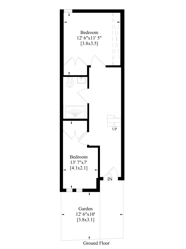 Floor Plan Image for 4 Bedroom Property for Sale in 1 Clifford Terrace