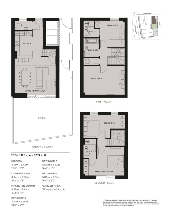 Floor Plan Image for 4 Bedroom Property for Sale in 29 Douro Street